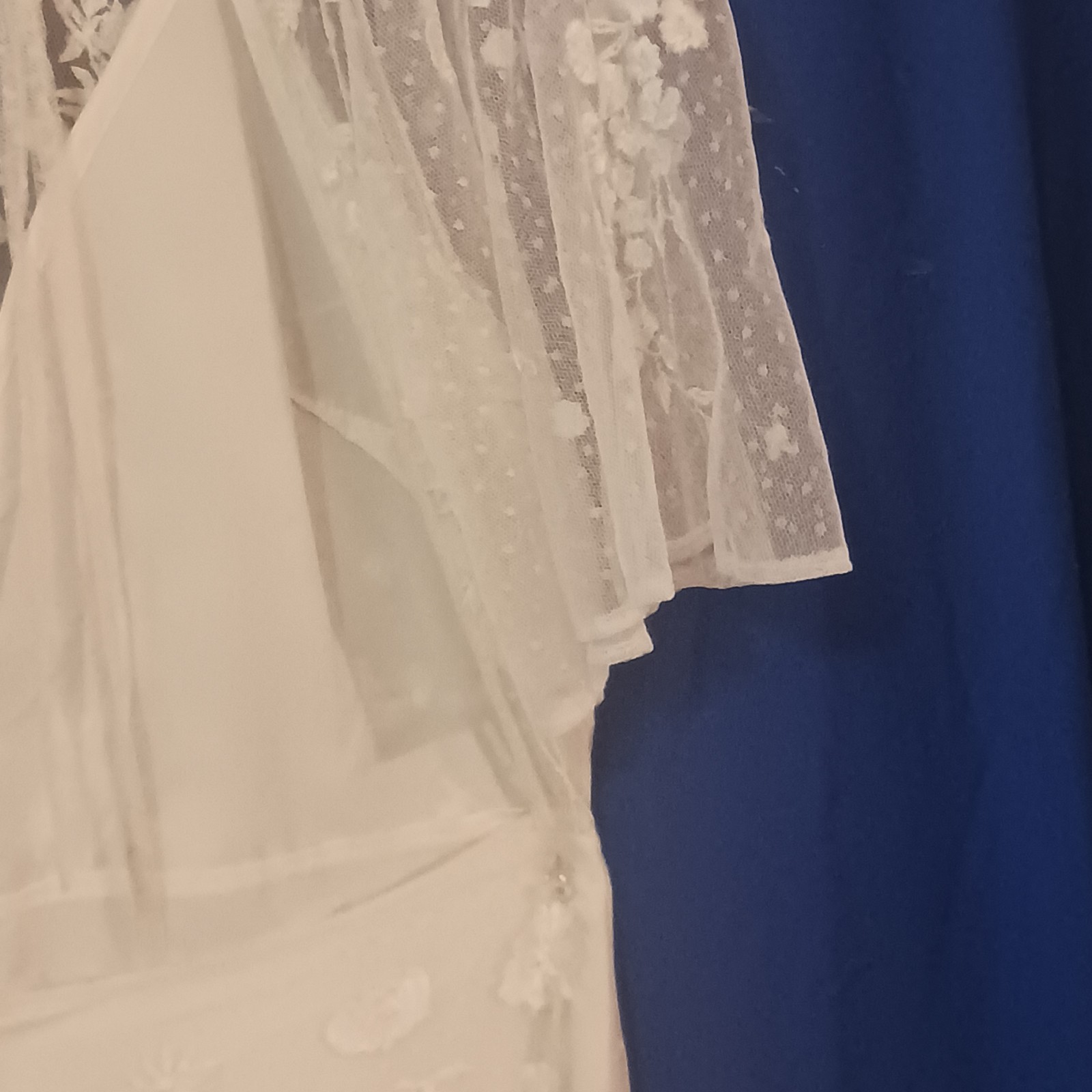 Asos Bridal White “Backless” dress – Size 14 US