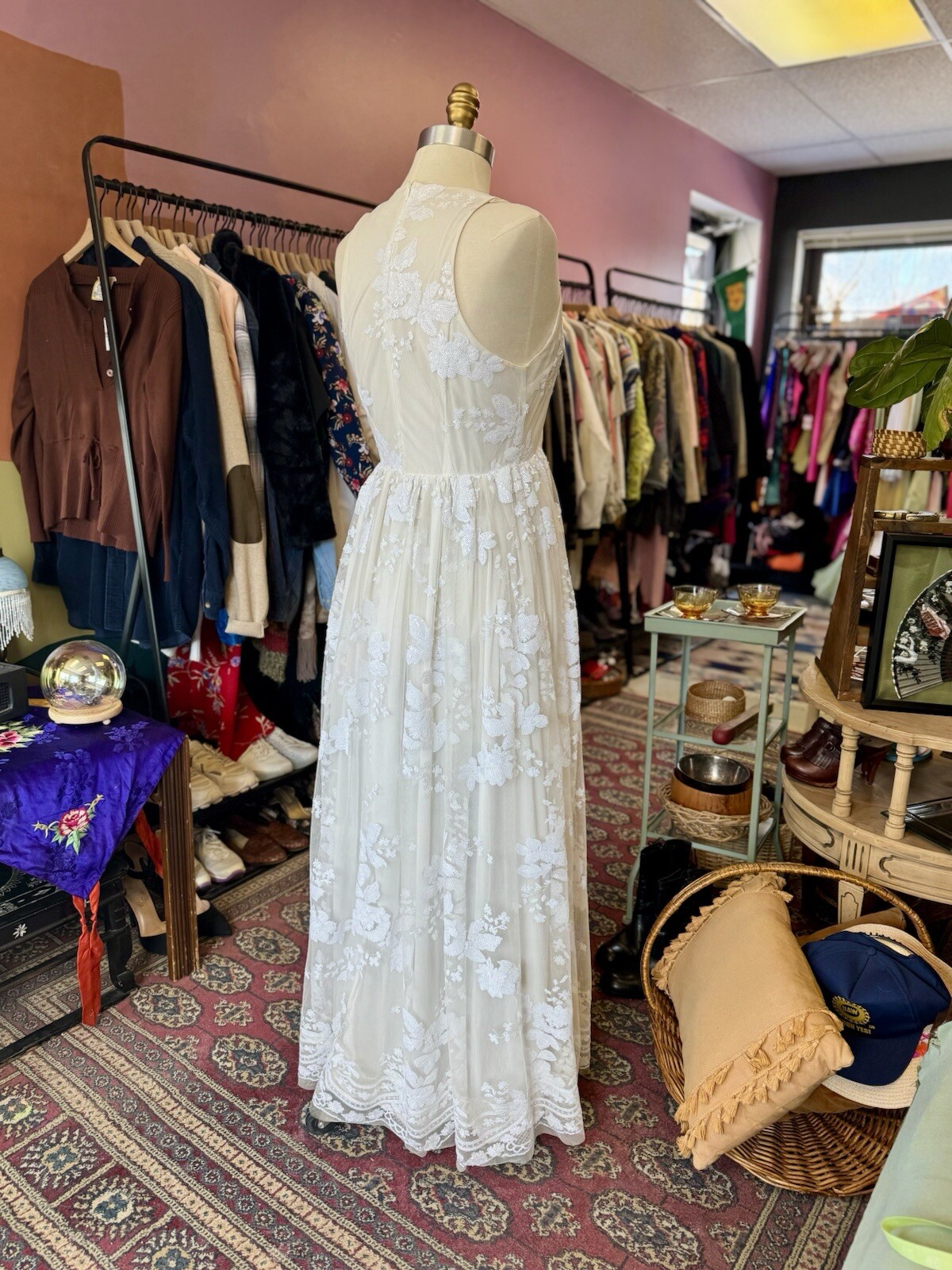 Southern Fried Chic Boho Beach Wedding Dress