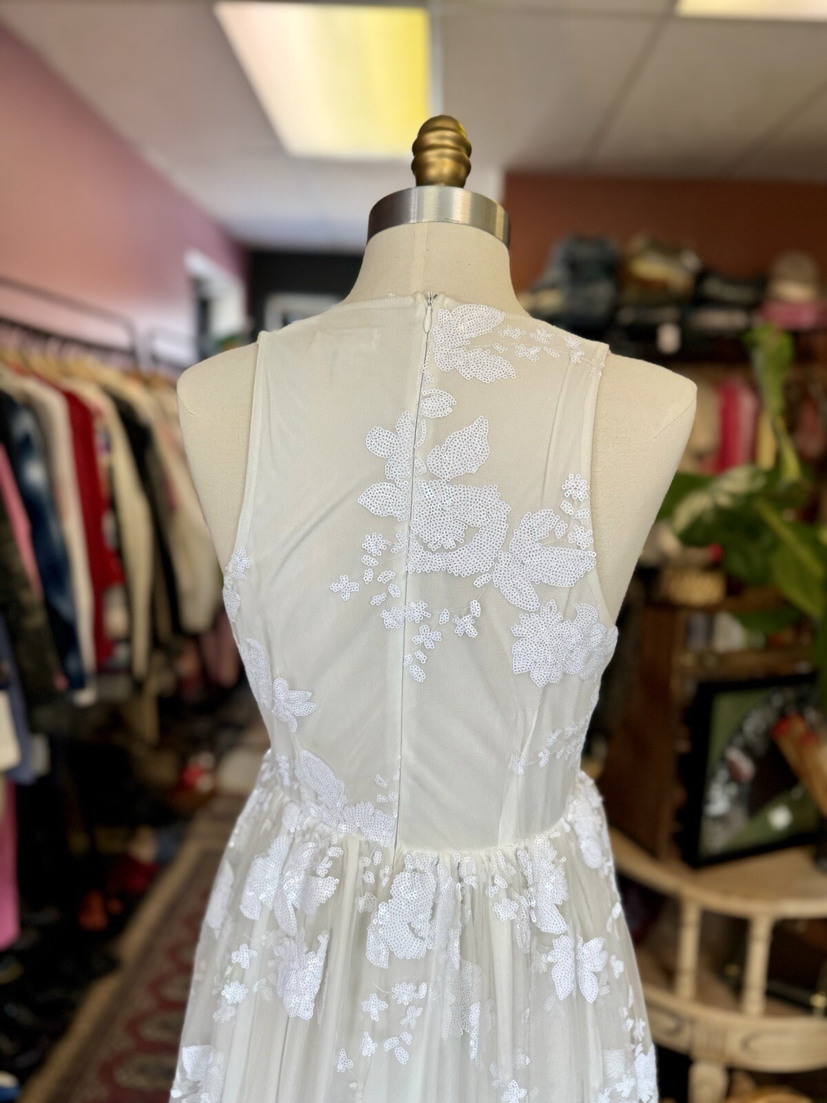 Southern Fried Chic Boho Beach Wedding Dress