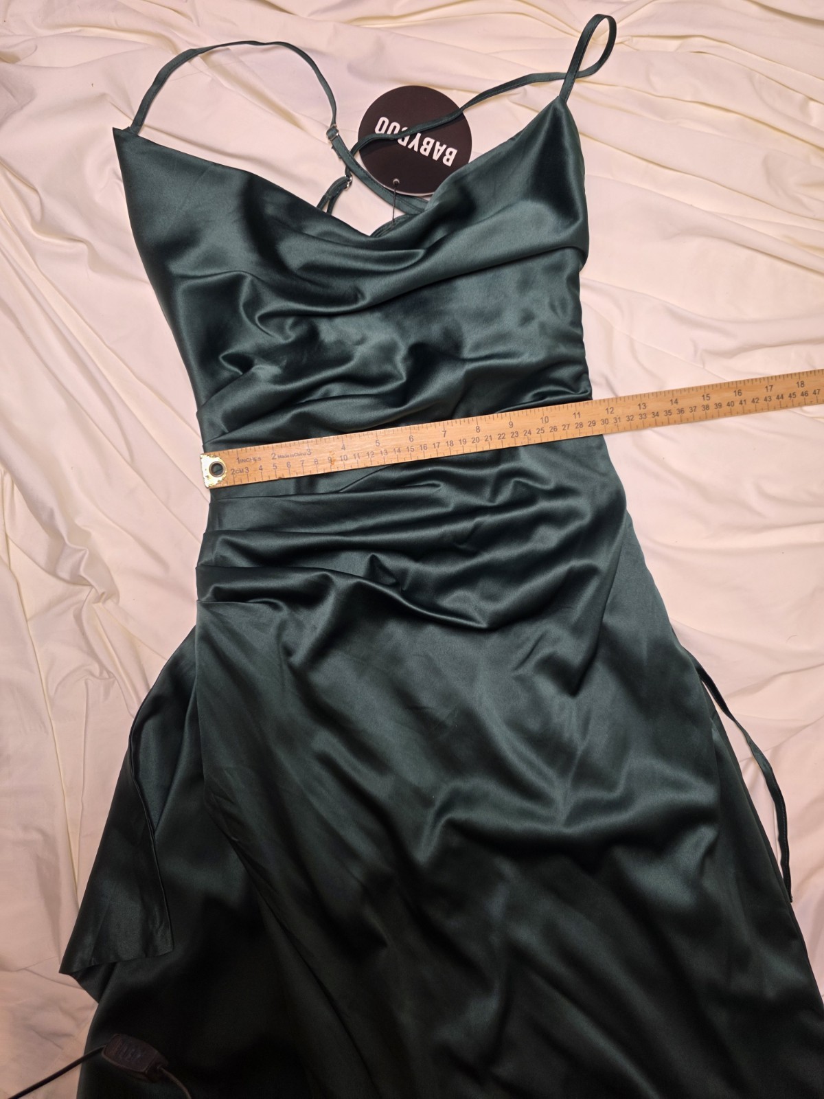 Vestido babyboo Vestido largo Helen – Esmeralda NWT $150 SMALL