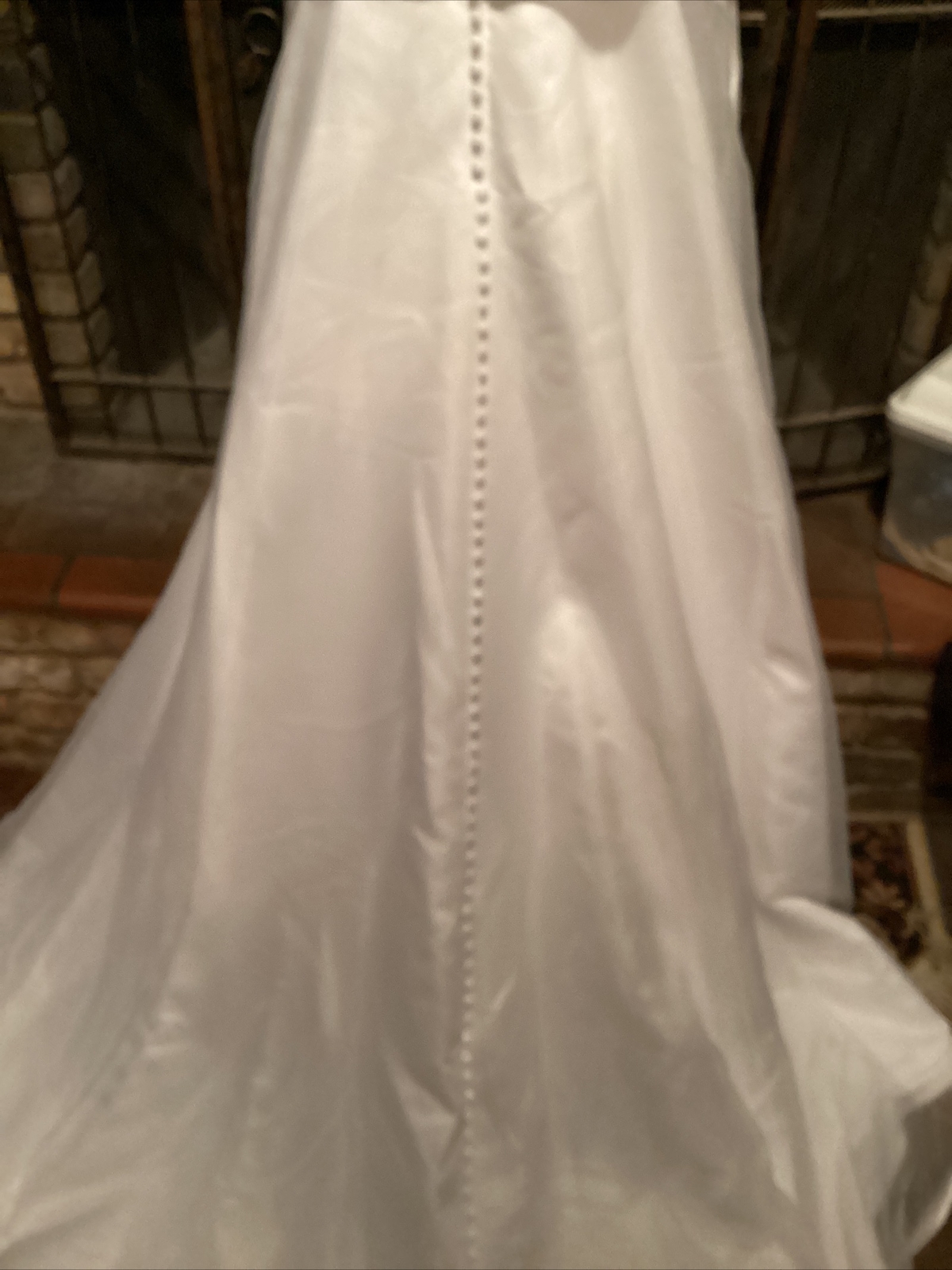 Stunning Ivory Wedding Dress Plus 22W~Beaded/Strapless/Pearls~Venus