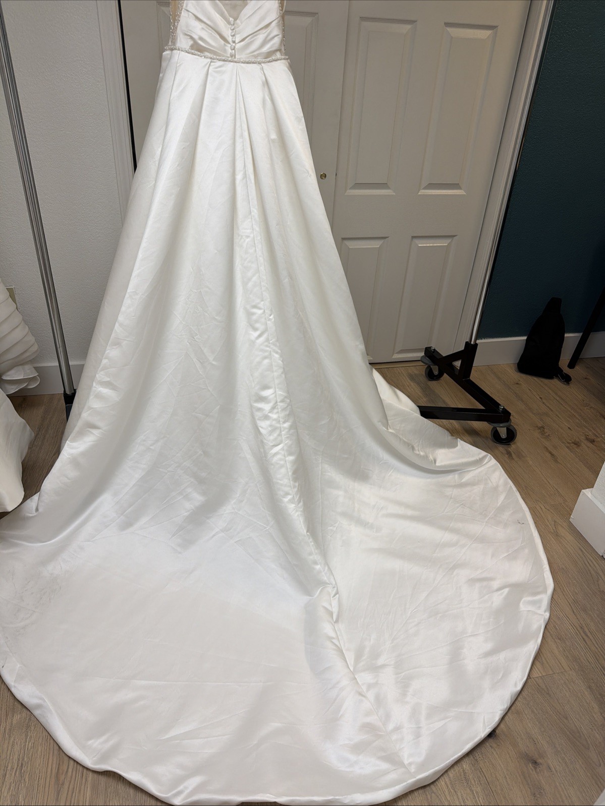 Wedding Dress Morilee 2 In 1 Size 10 With Detachable Skirt
