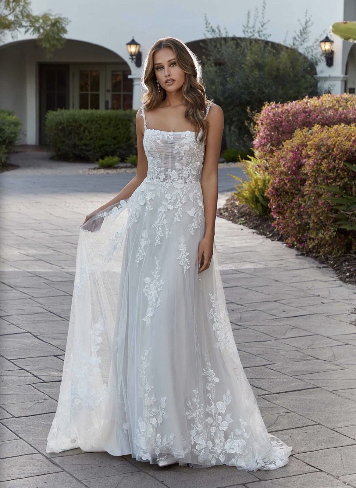 Meredith by Morilee A-Line Ivory Wedding Dress Size 8 #2533