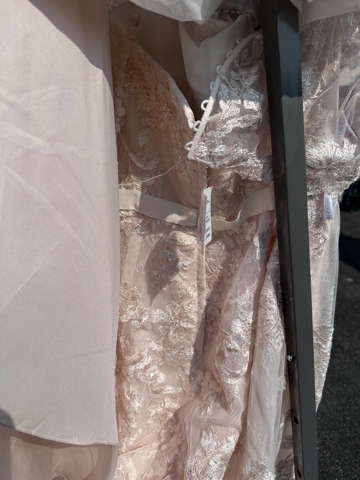 oleg cassini wedding dress size 12