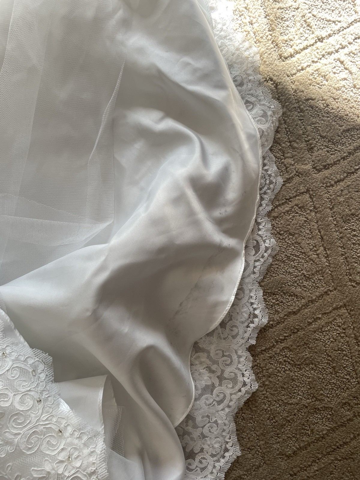Women’s Wedding Dress Bridal Gown Sz 12 Off White NWT strapless bling sweetheart