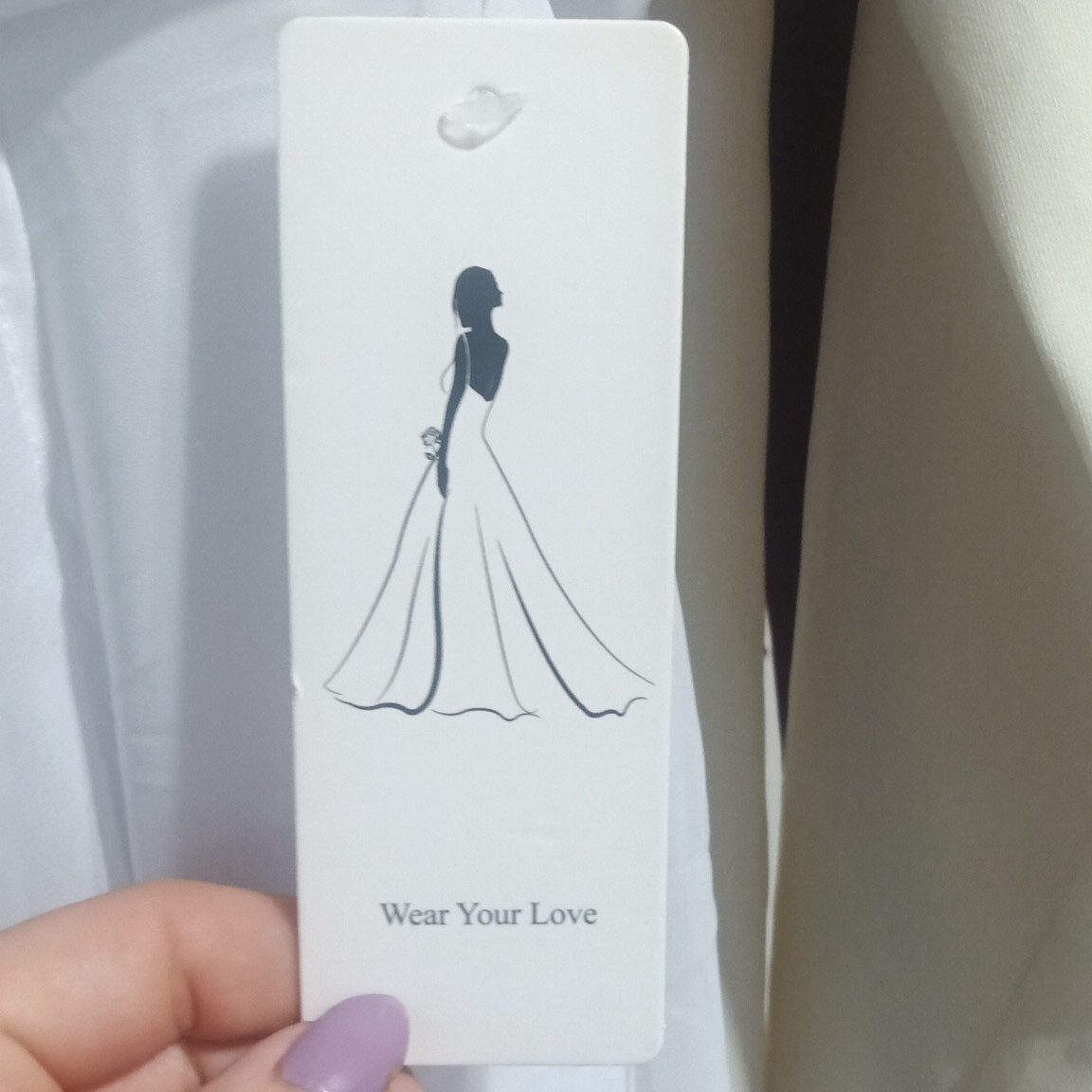 Wear Your Love White Chiffon Wedding Dress Sweetheart Ruched A-Line M/L