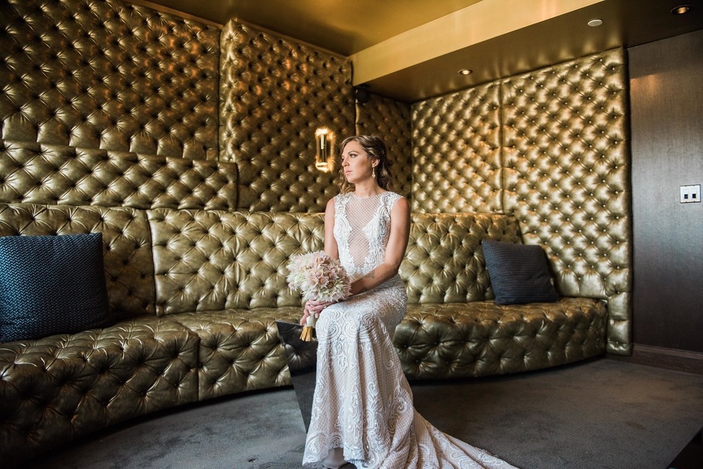 “Devoted” Ines Di Santo Art Deco Dress