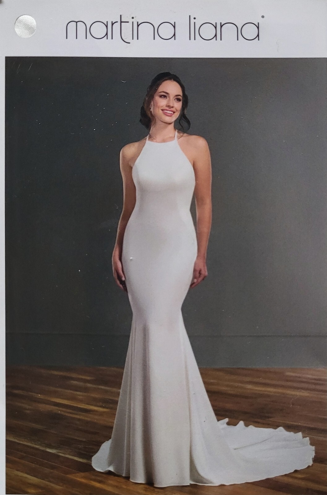 martina liana natural silk wedding dress size 12