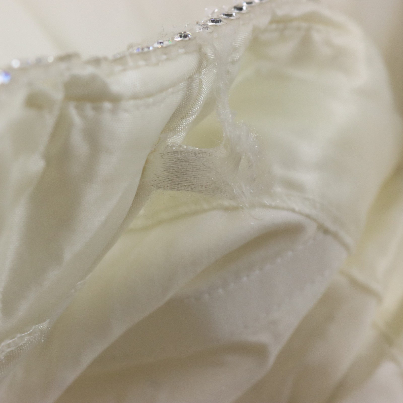 Mori Lee By Madeline Gardner Strapless Wedding Dress In Off White Women’s US10
