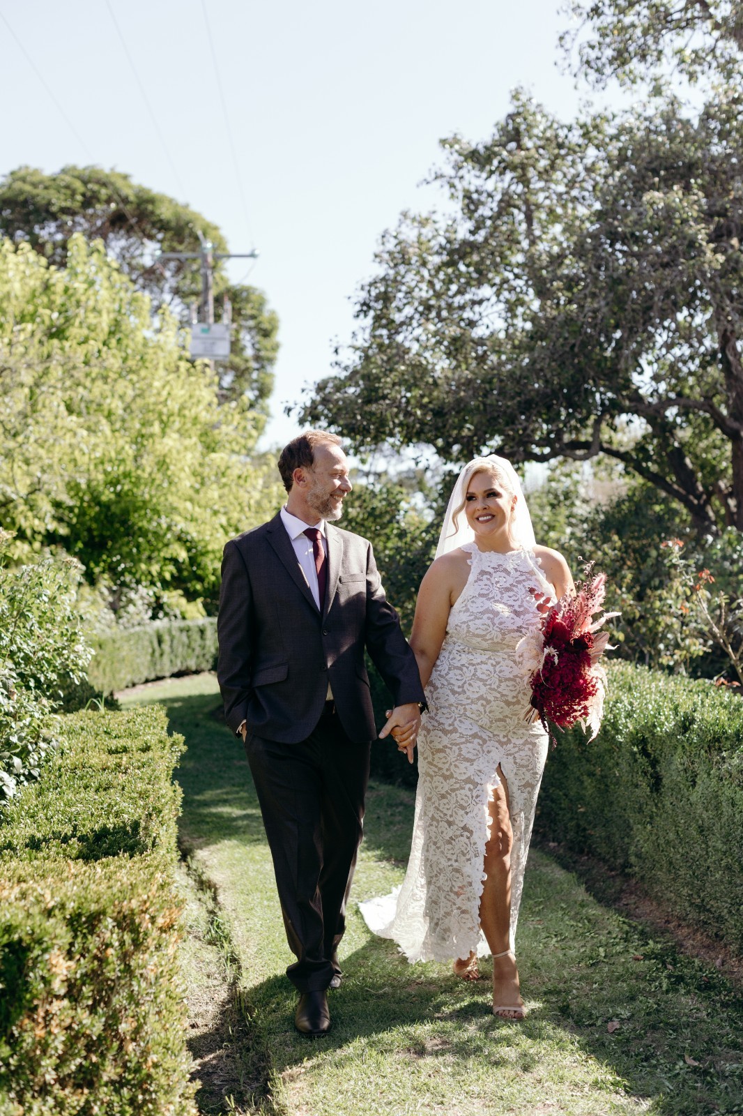 Grace Loves Lace – The Alexandra Dress – Ivory with Chai Lining ( Worn for 1 Hr)