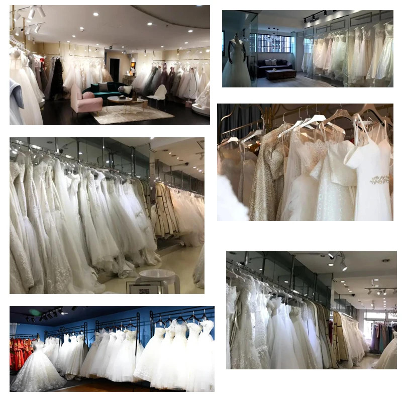 Luxury Satin Mermaid Wedding Dresses Buttons Back Ruffles Train Beaded Bridal