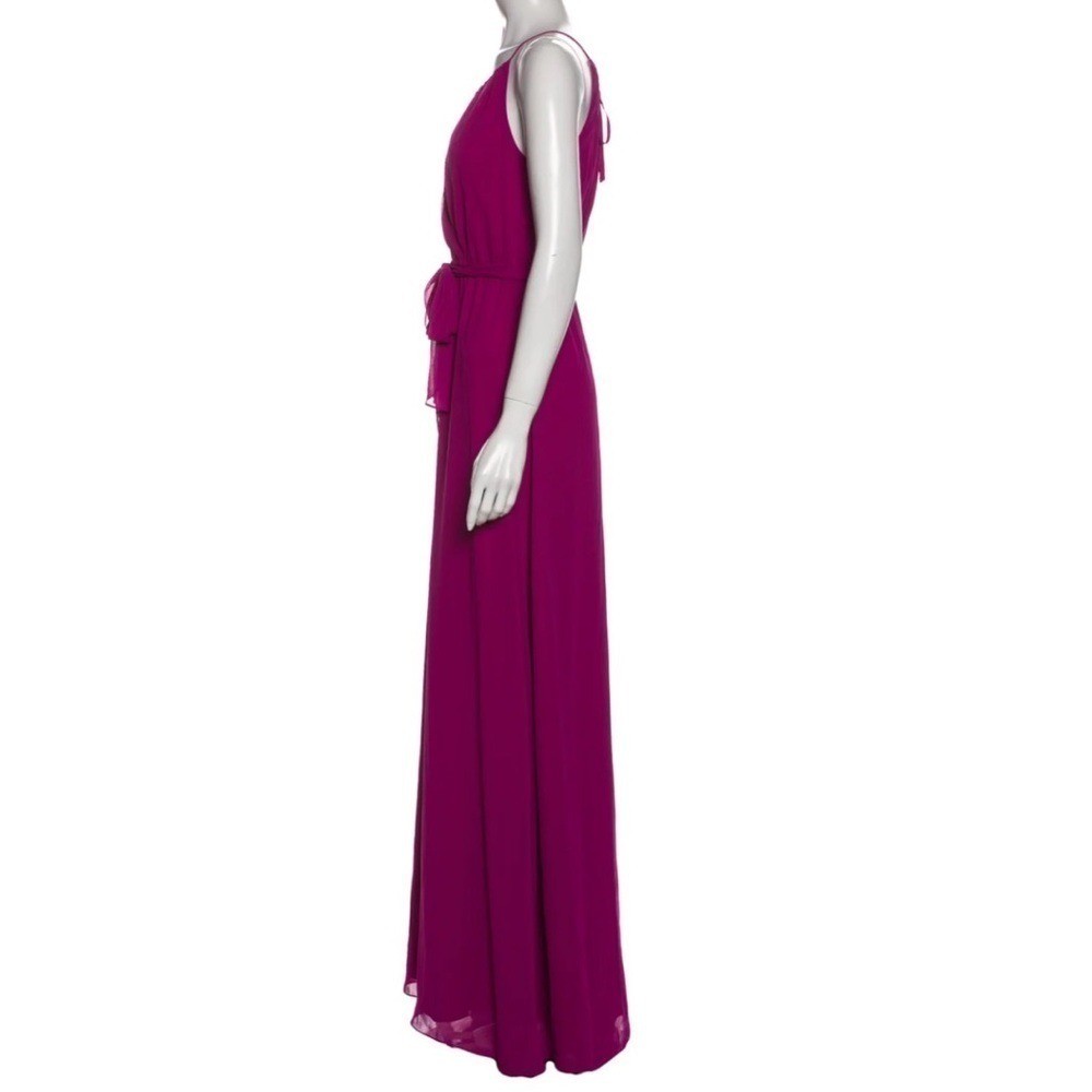 Ceremony new halter neck Blair maxi dress elastic waist in pink women’s M