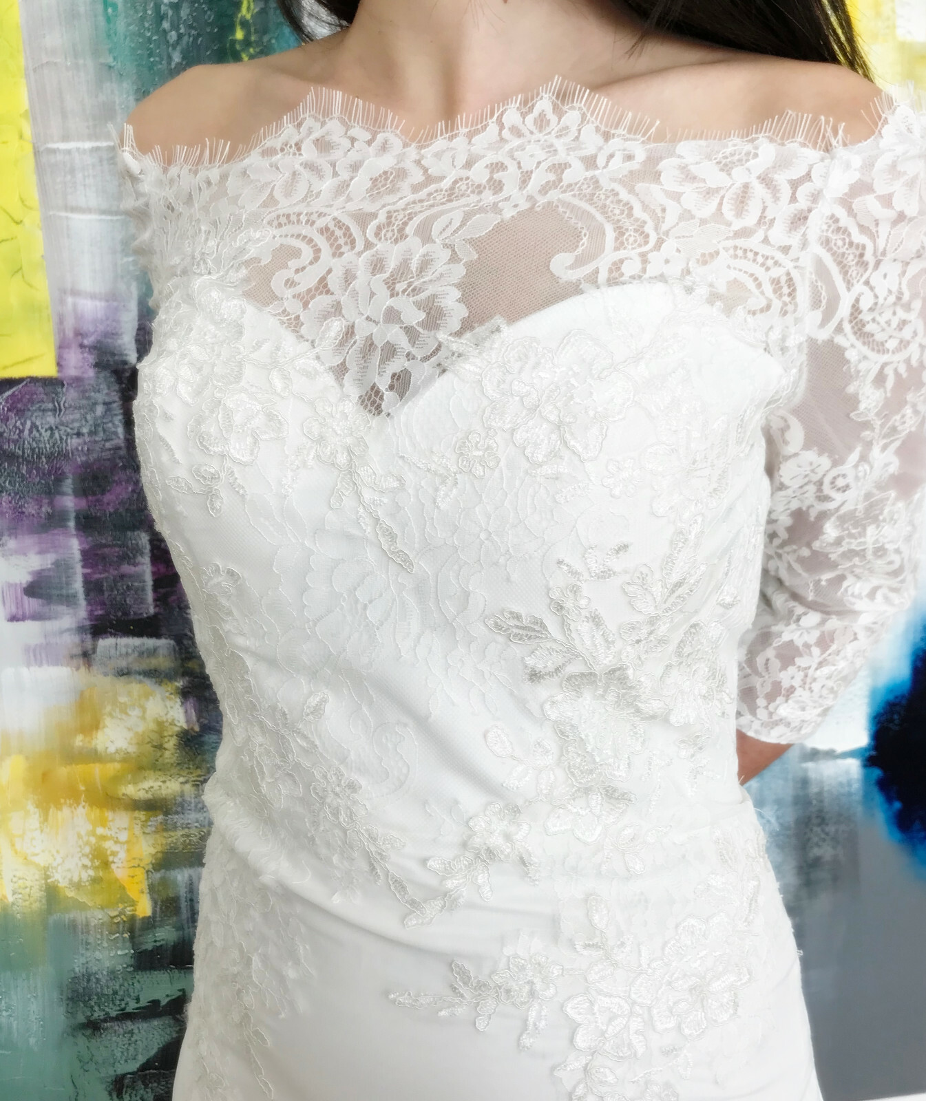 Wedding Dress White Lace A Line New