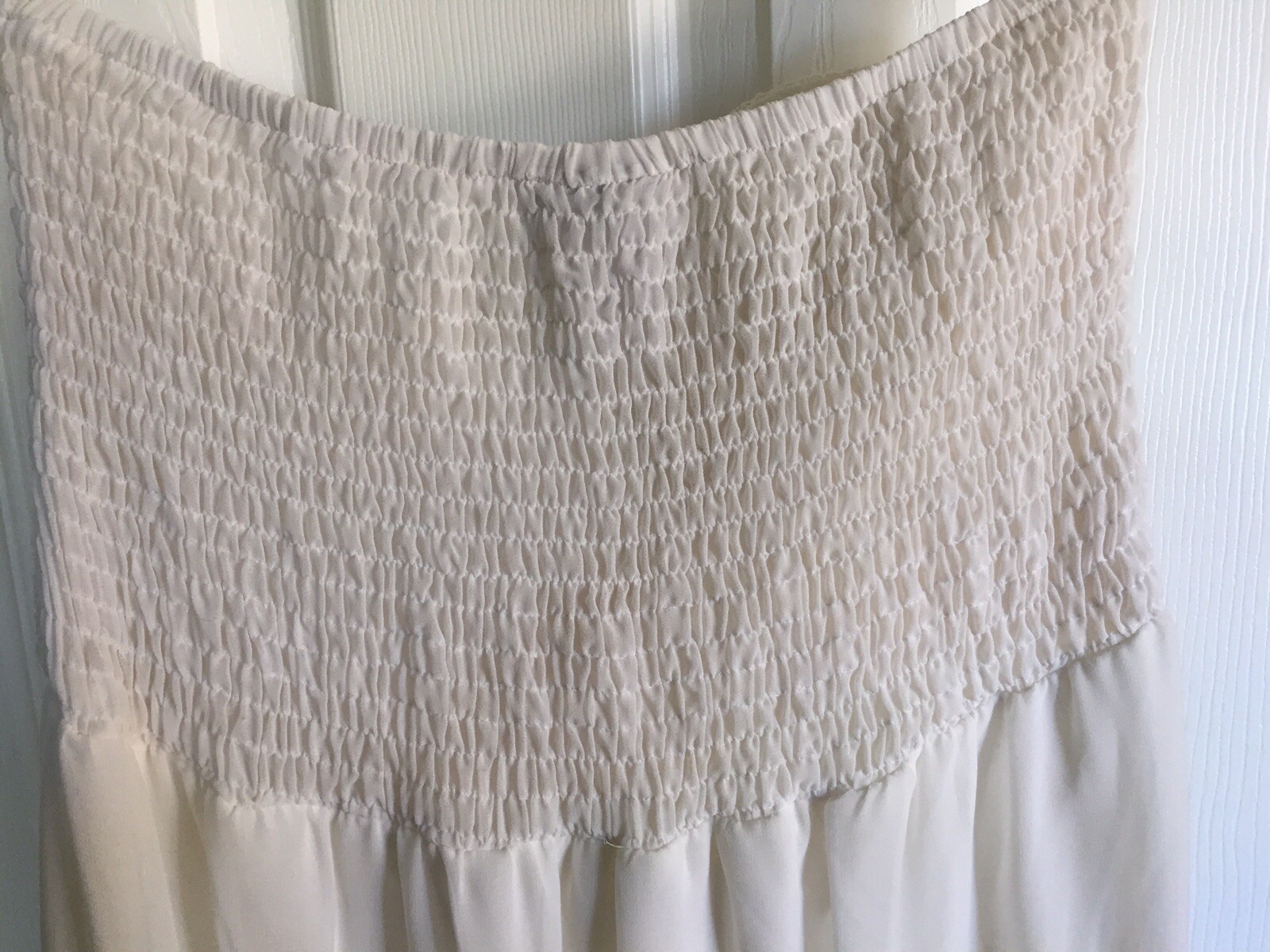 Ladies Size M Semi Casual Beach/lake/back Yard Or Destination Wedding Dress