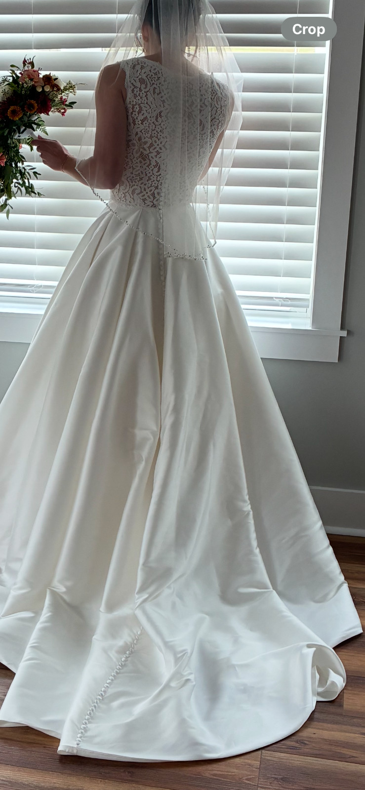 Wedding Dress Violet Grace Size 4 Worn Once