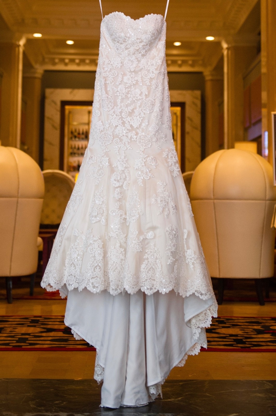Martina Lilana wedding dress size 10 preowned