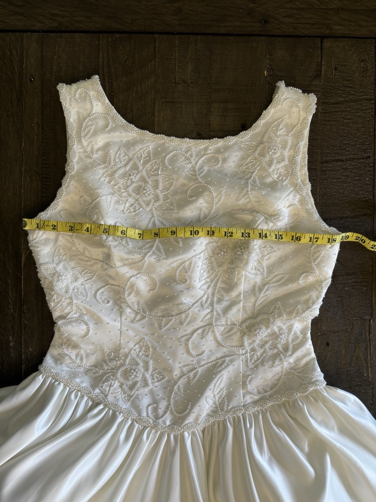 Deadstock Vintage New with Tags Alfred Angelo Wedding Dress – Style 1659