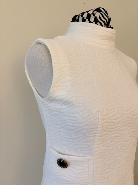 RARE Old Money Classy Cottagecore Casual Dress. Light Academia Geometric Dress.