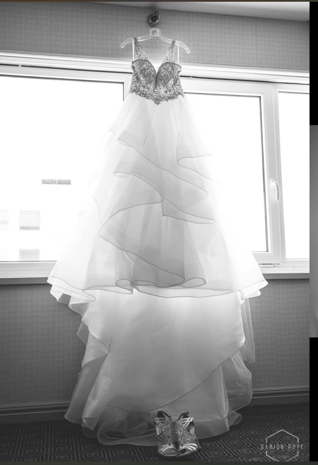 Elegant Wedding Dress Ashley & Justin Bridal Gown, Worn once