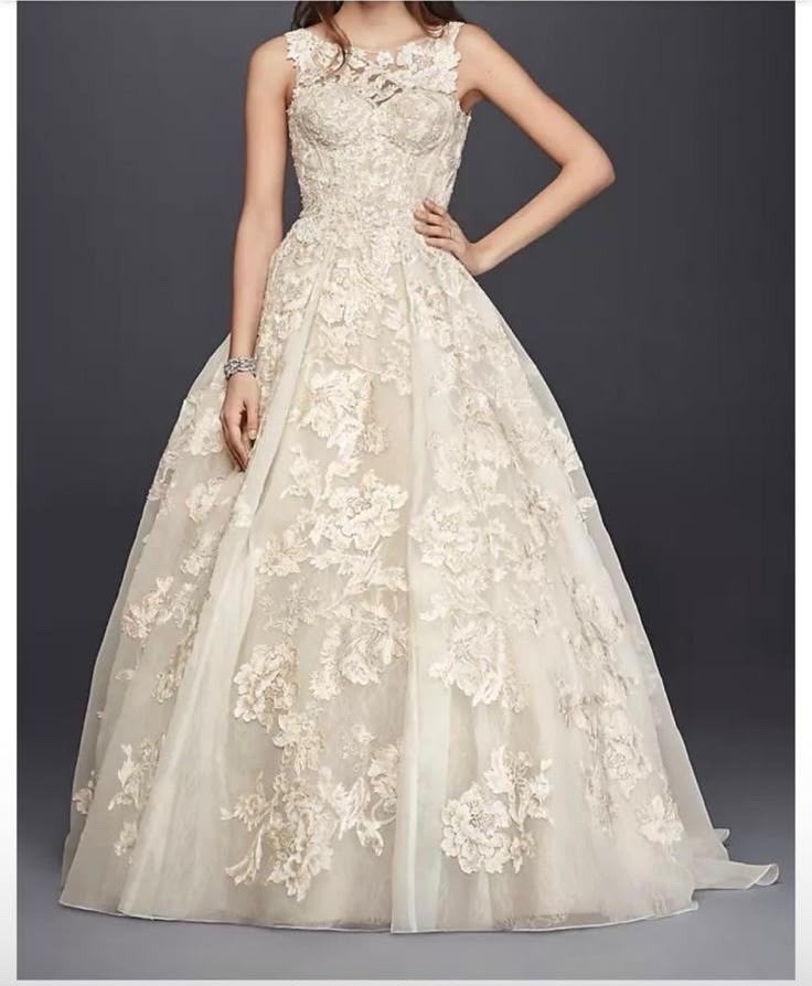 wedding dress size 10 ivory