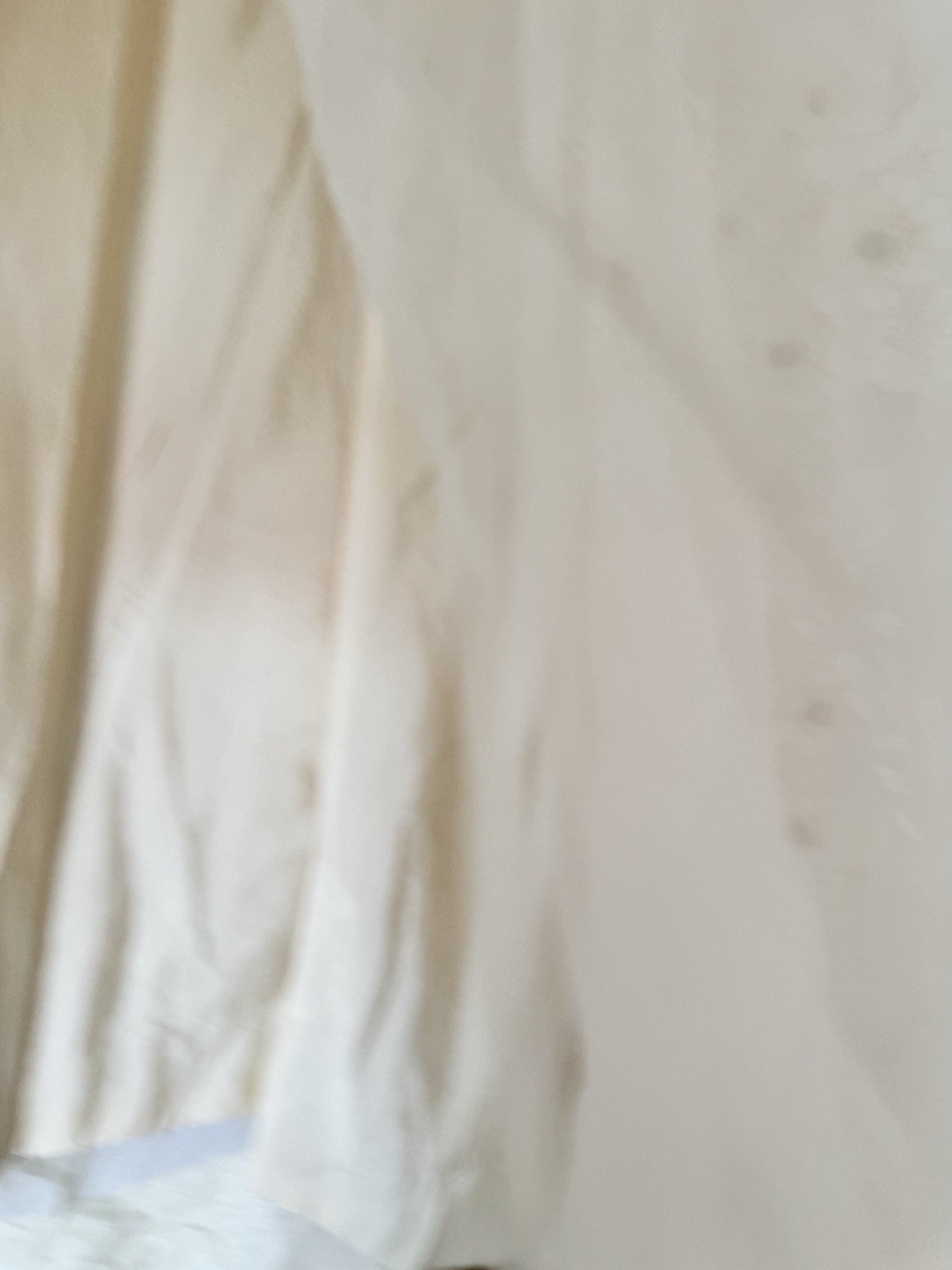 Bianchi 1950s Ivory Full-Length Wedding Dress pearl embellished
