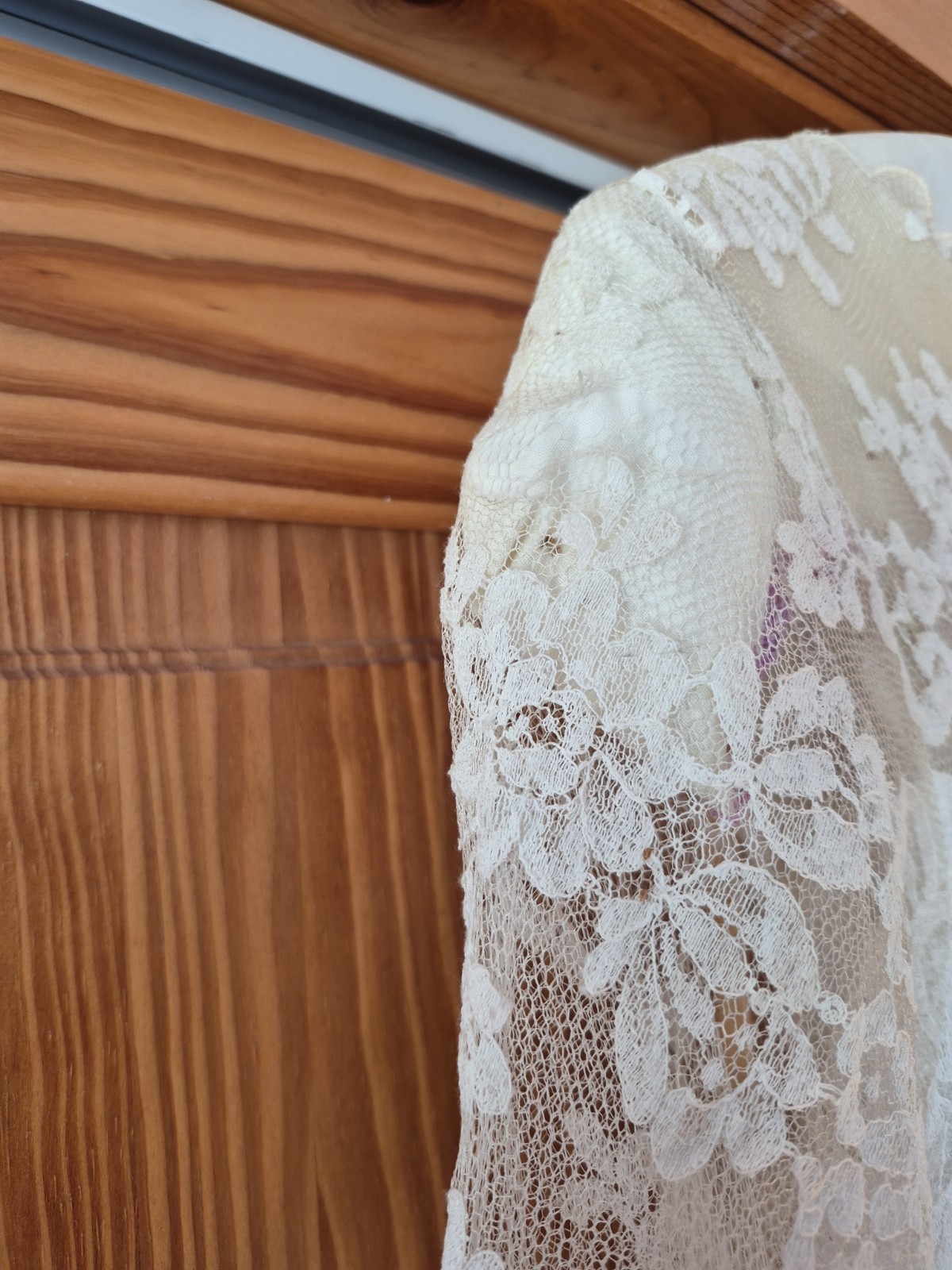 1950’s Boho Wedding Dress Butter Cream Fairytale Bridal Dress