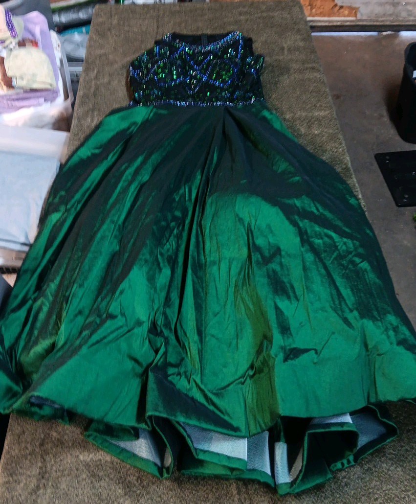 High Neck Gown Size 18