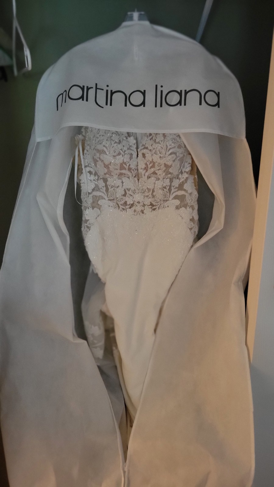 wedding dress size 12 new. Tags still on the dress. Never altered