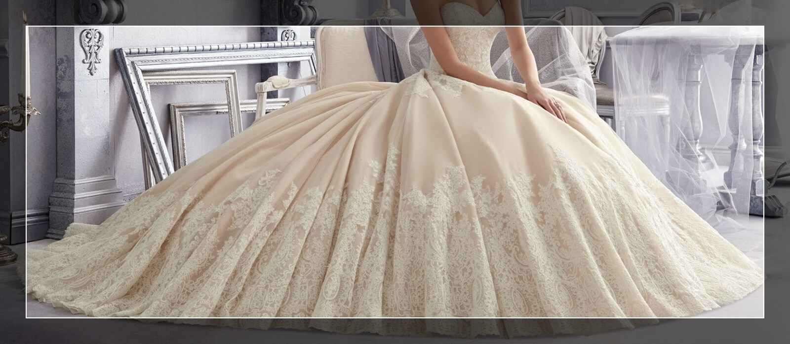 Glamorous Lace Wedding Dress Ball Gown Custom made 2-28W Strapless Blush Bridal