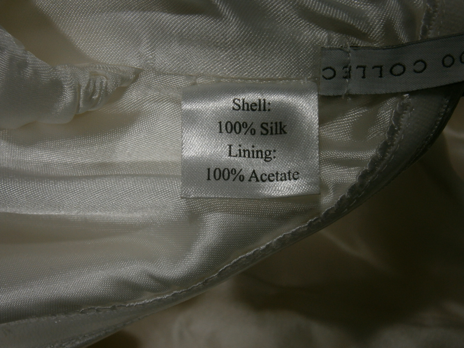 Jenny Yoo Wedding Dress 8 Ivory Silk Strapless Empire Buttons Down Back Bow NWT