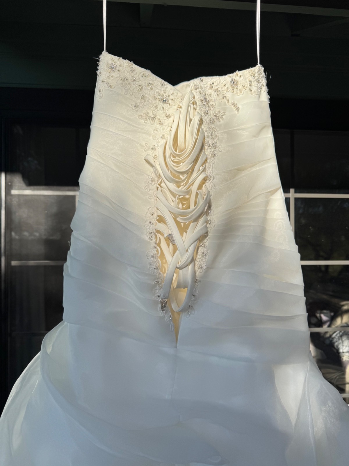 wedding dress size 14 used