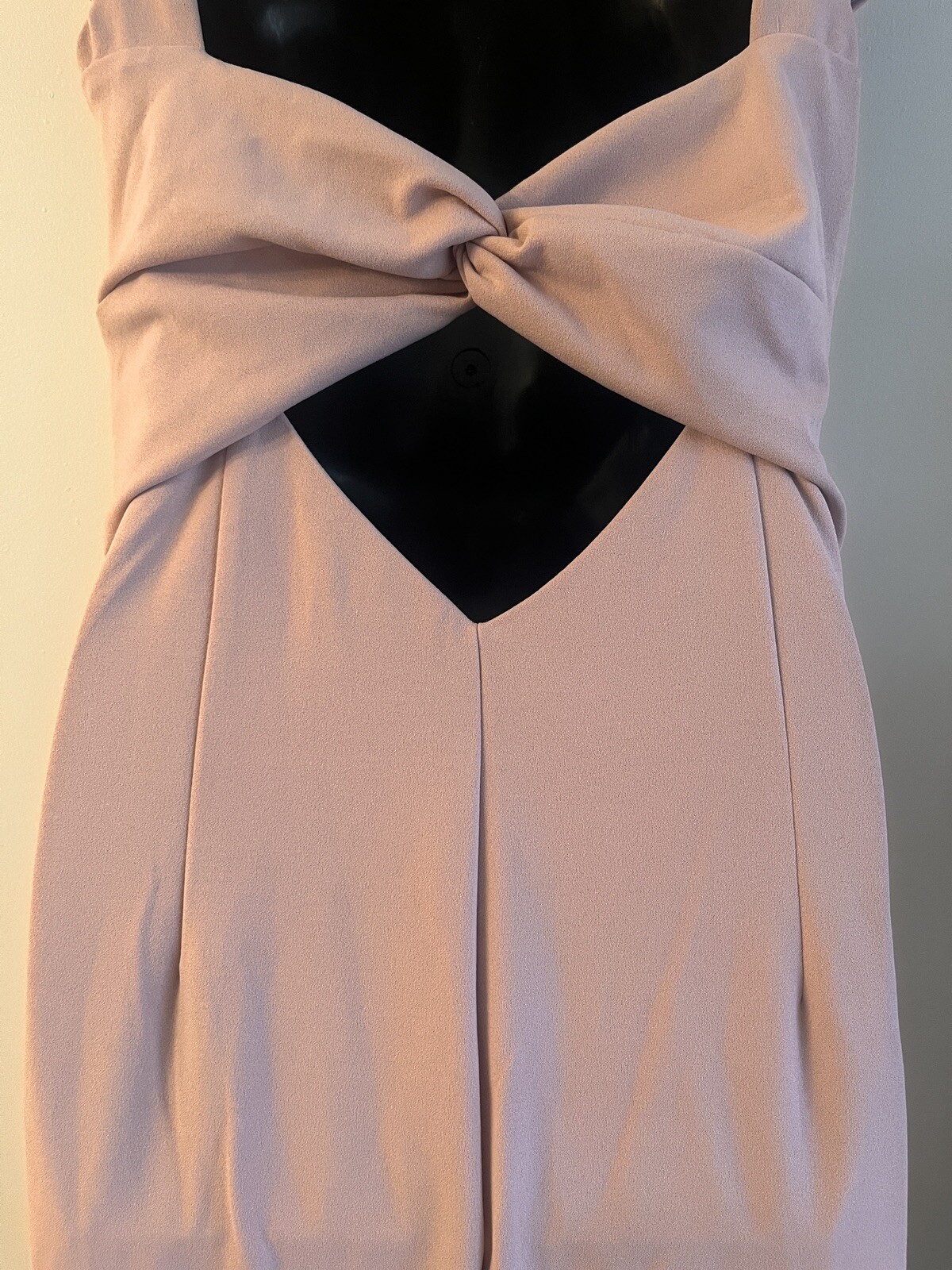 BHLDN Madison Maxi Dress Gown by Katie May Size 10 Pink Nude Grad Dress