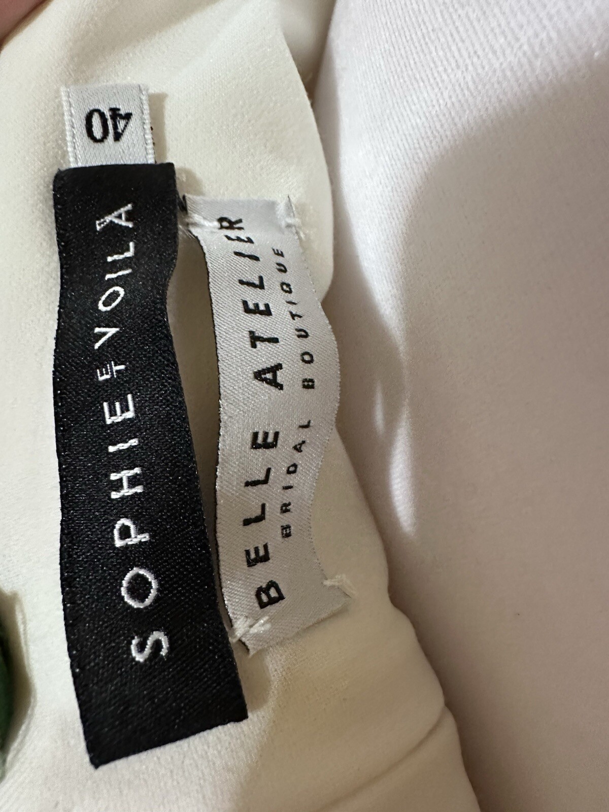 Sophie Et Voila Belle Atelier EU 40 USA 8-10 Wedding/ Bridal Made In Spain NWT