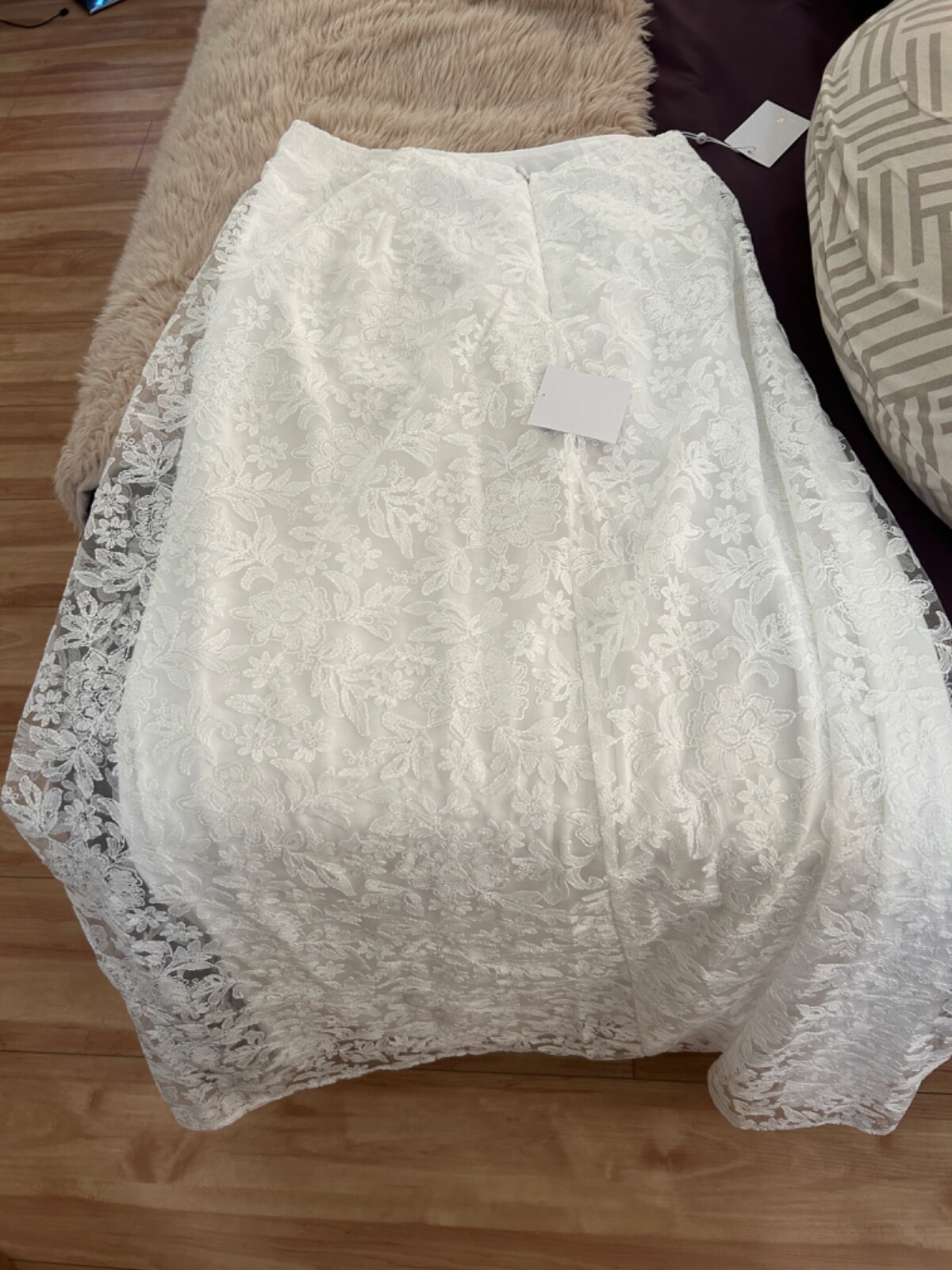 New Never Worn Wedding Dress Separates, Top and Bottom, Beach or Desert Style