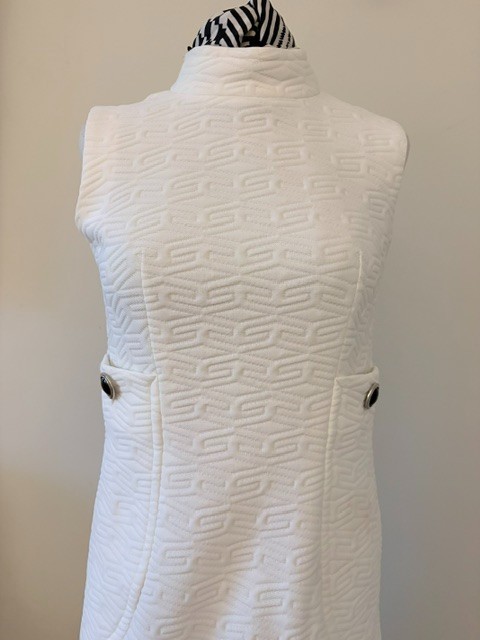 RARE Old Money Classy Cottagecore Casual Dress. Light Academia Geometric Dress.