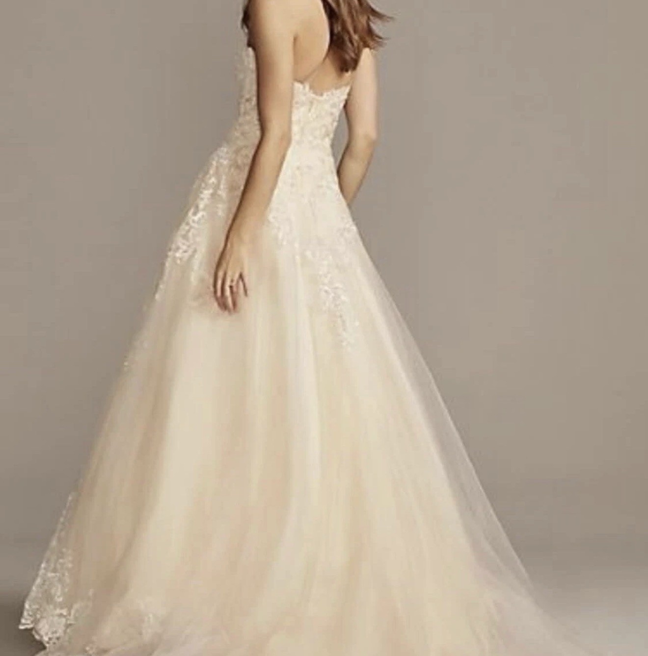 A Line Wedding Gown