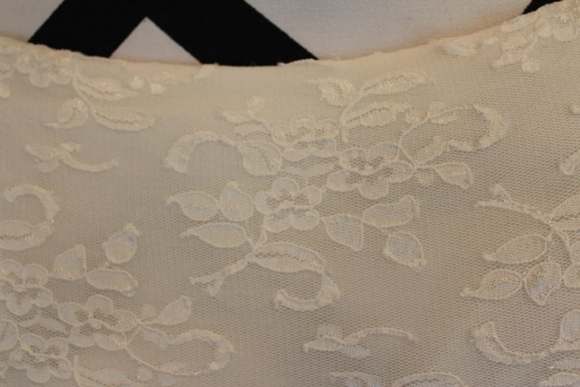 CHADWICK’S Ivory Lace Off Shoulder Wedding Formal Dress Sz 6P NWT #CB1-10