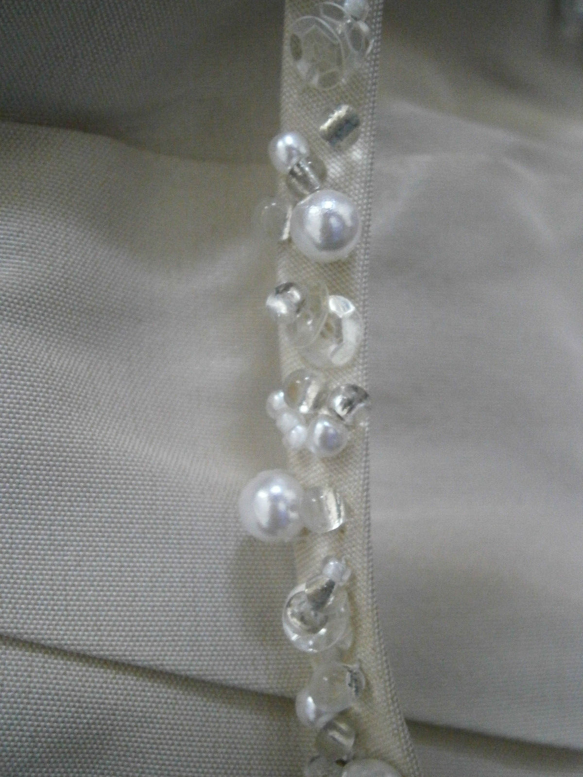 Anjolique Wedding Dress 12 Champagne Yellow Gems Beaded Ballgown Train NWT
