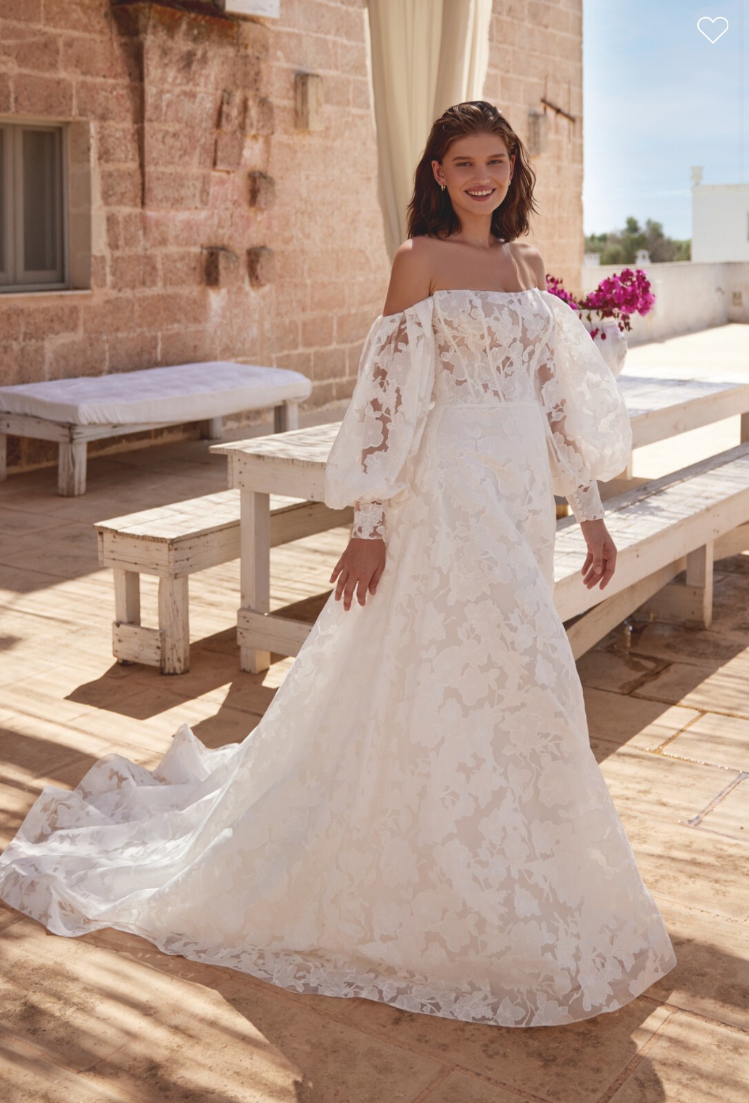 brand new lillian west strapless jacquard wedding dress with exposed boning