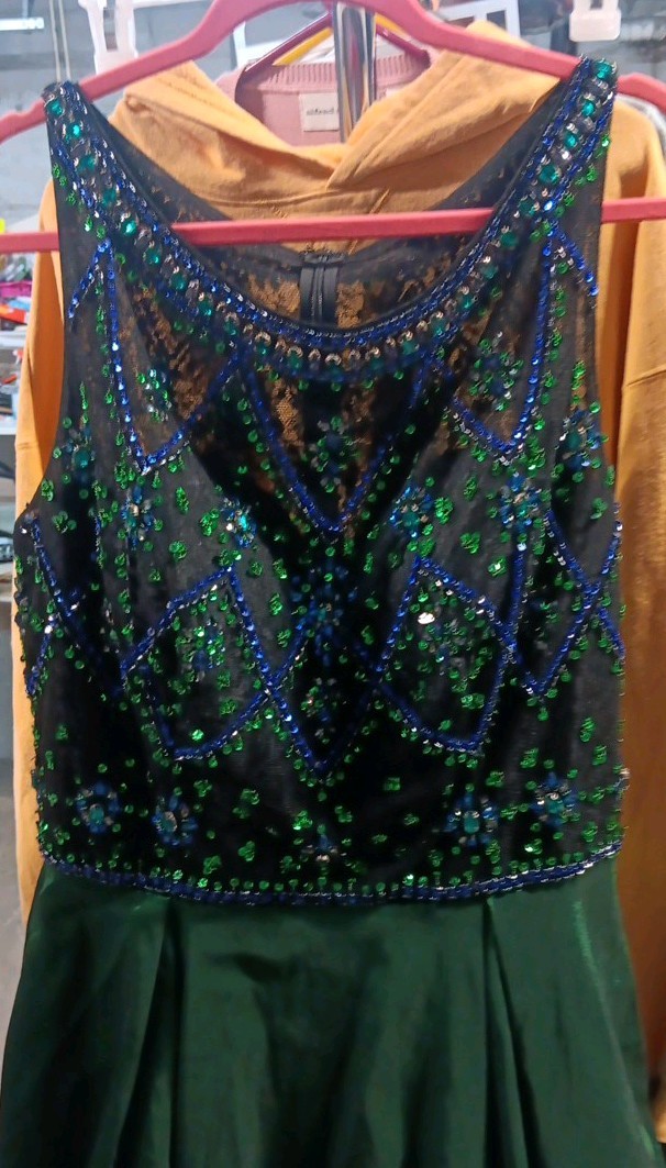 High Neck Gown Size 18