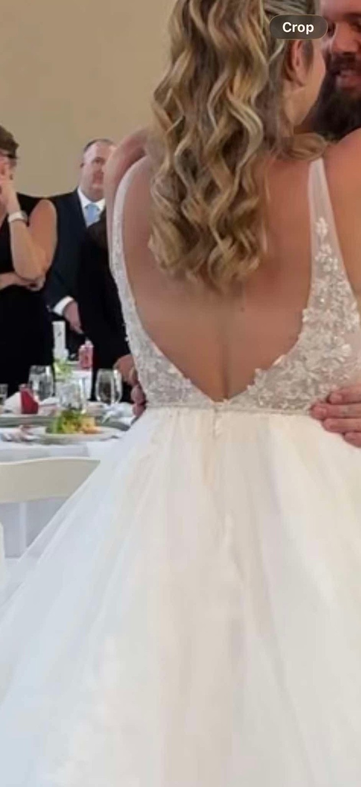 Martina Liana size 12 wedding dress, minor alterations, excellent condition