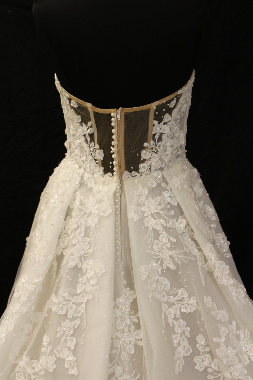 Martina Liana 1715 Bridal Wedding Gown Dress sz 10