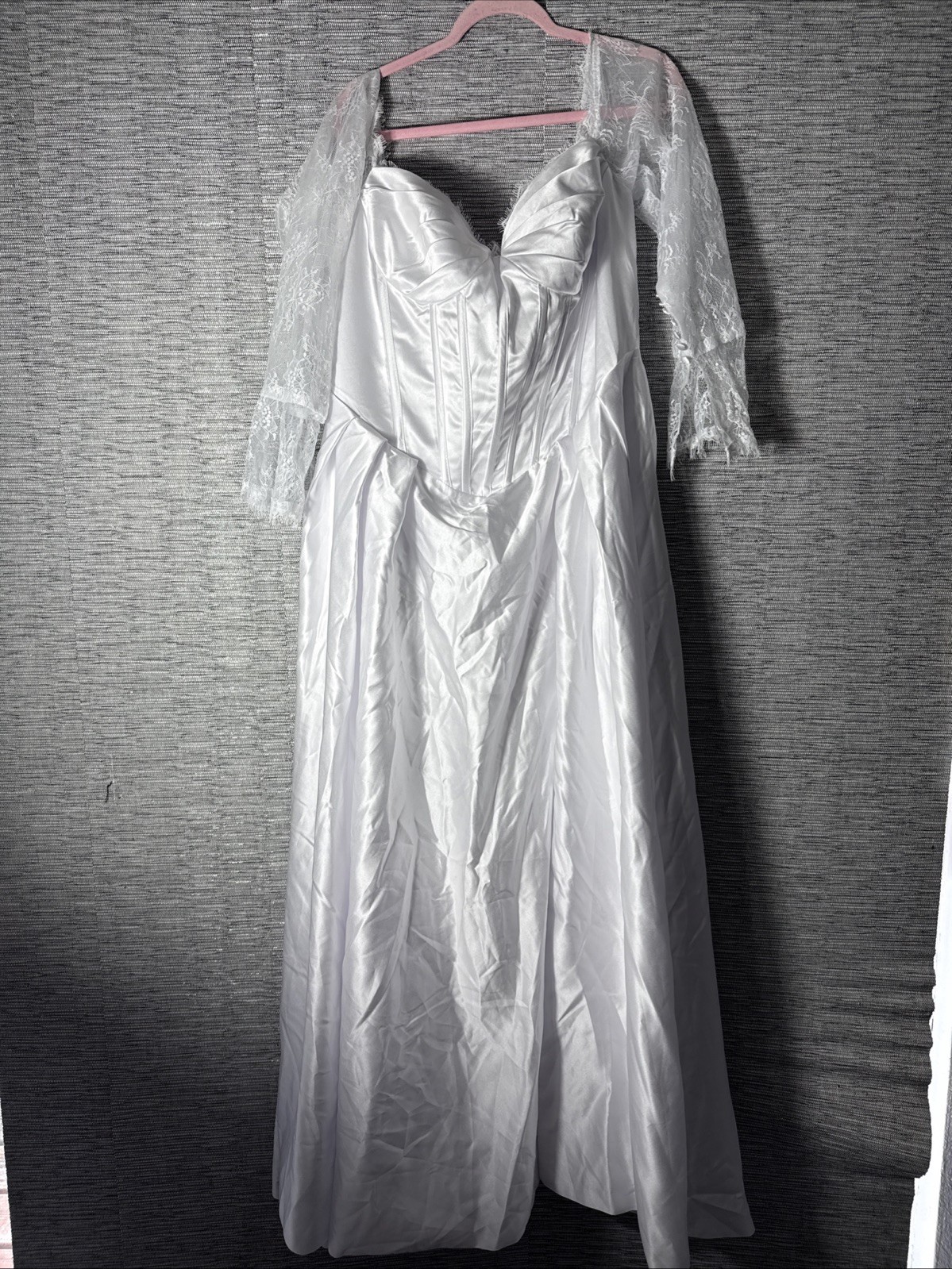 Wedding Dress, White, 20W