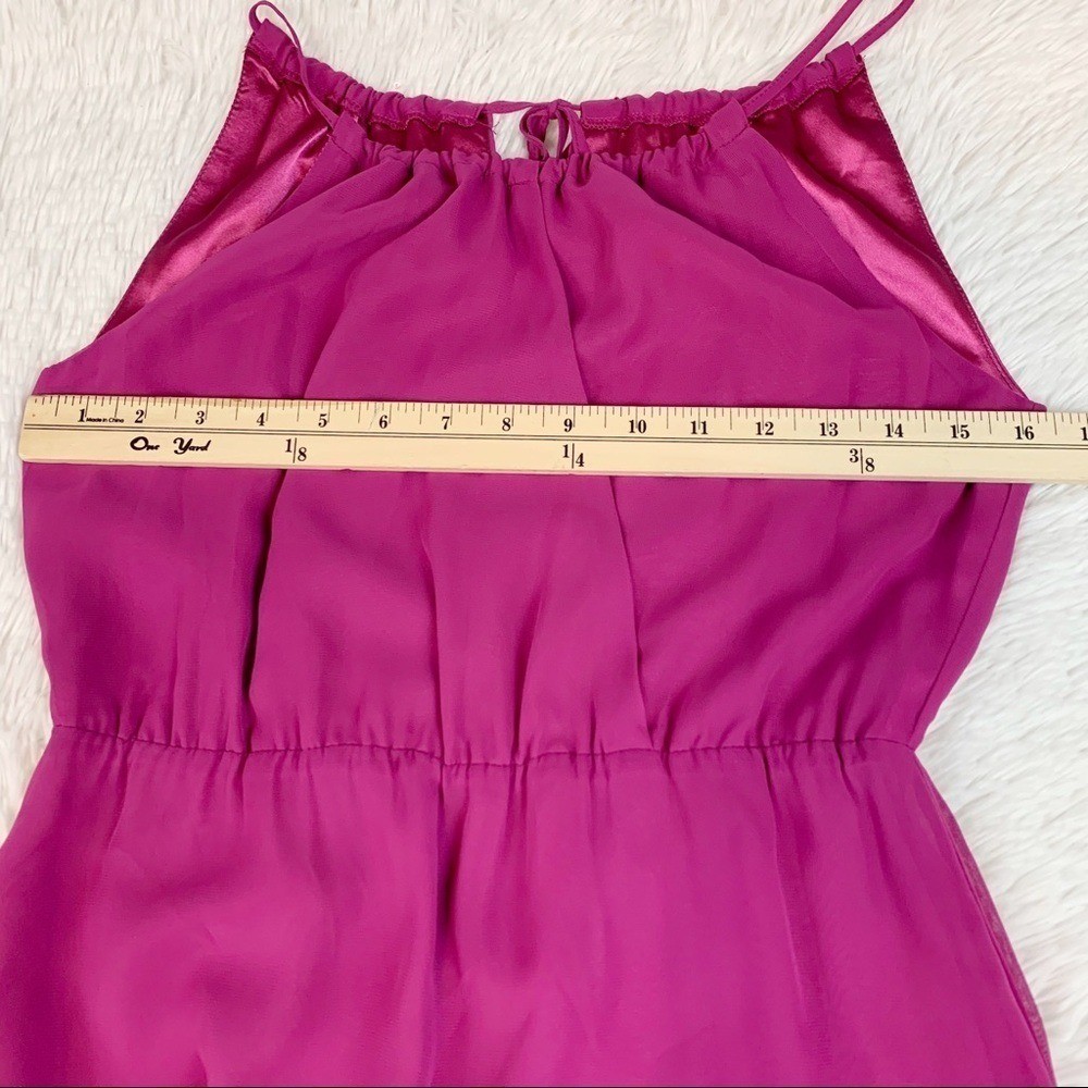 Ceremony new halter neck Blair maxi dress elastic waist in pink women’s M