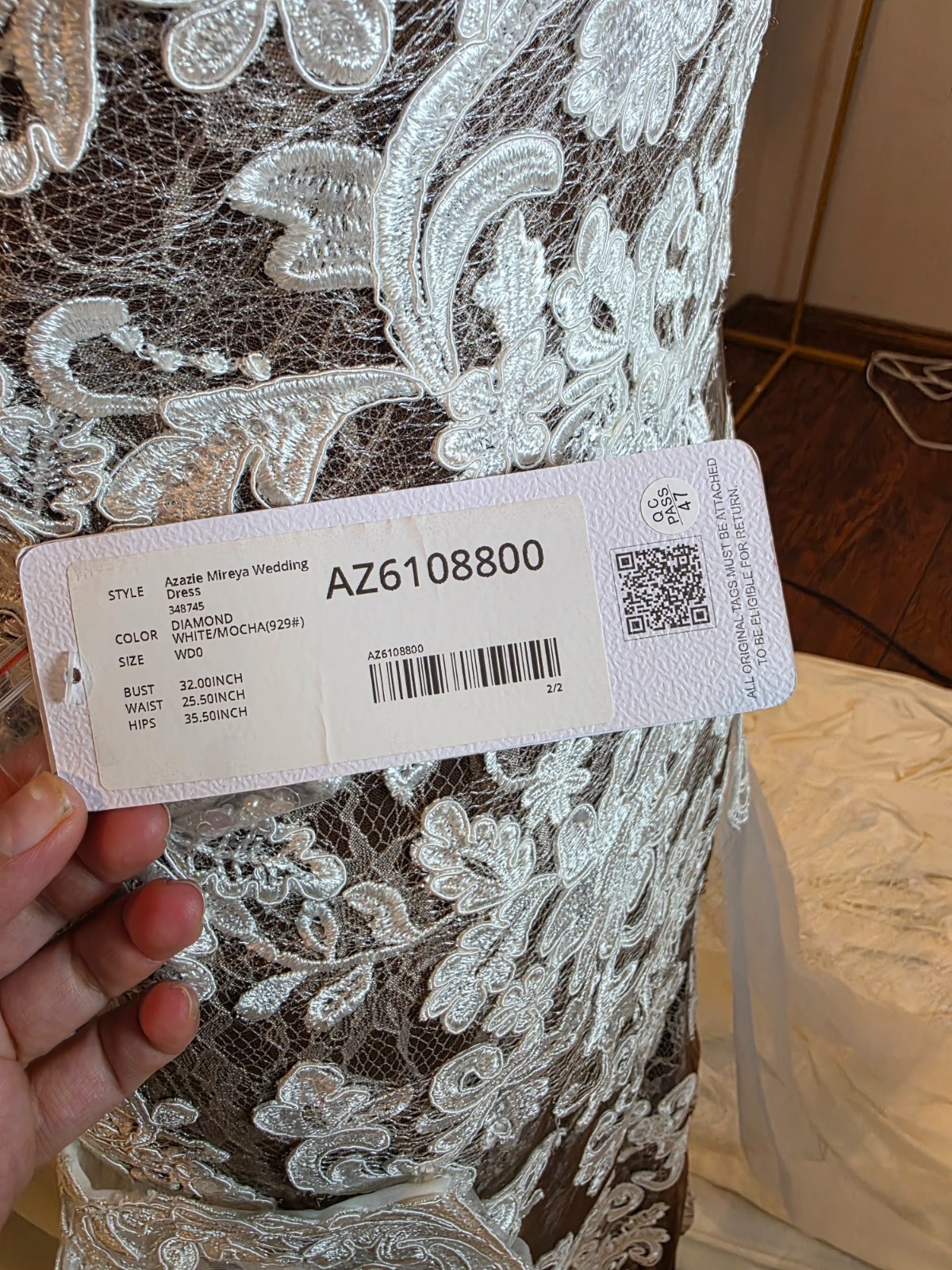 vestido AZAZIE talla 4