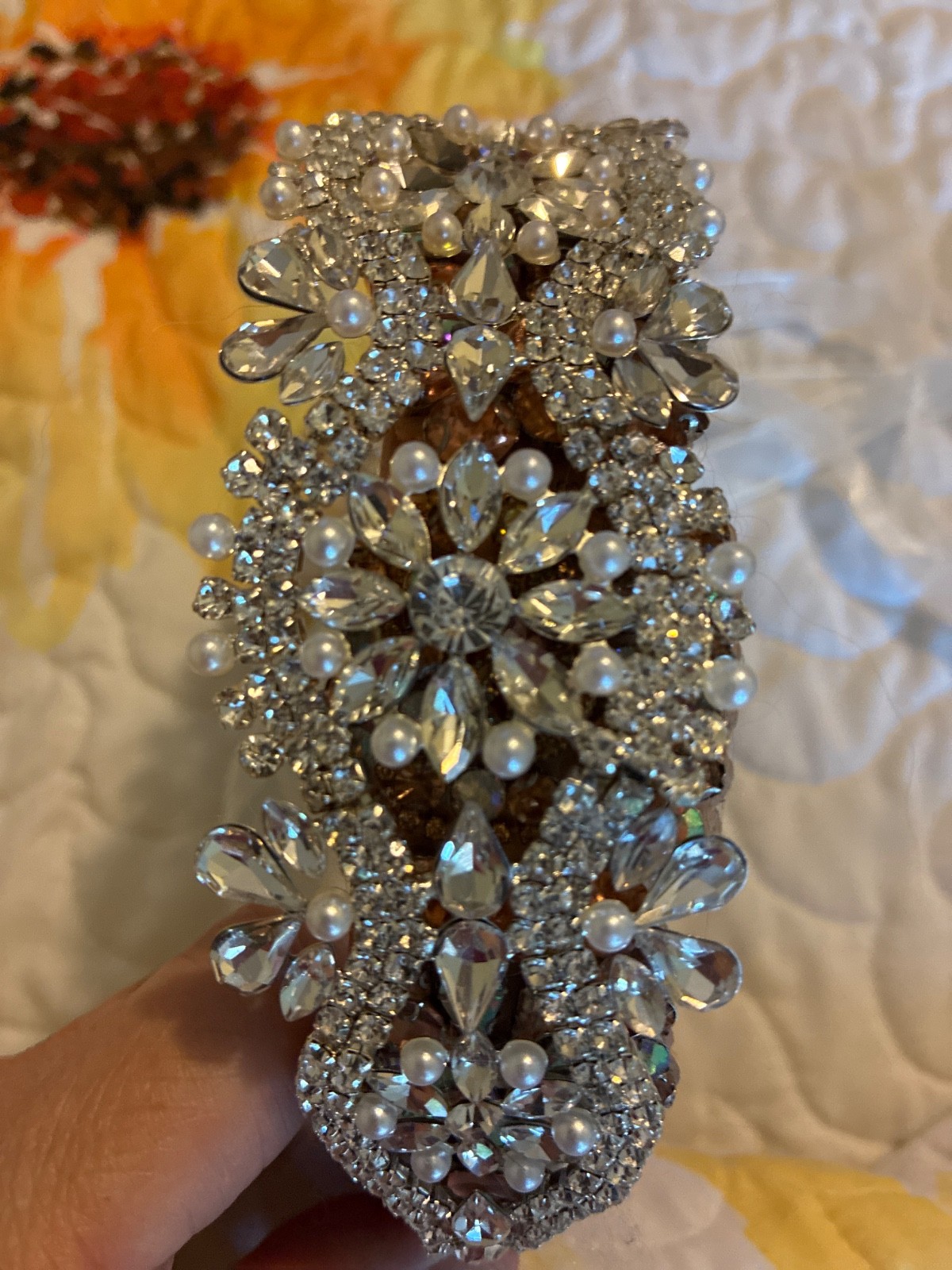 Rhiinstone headband David’s Bridal
