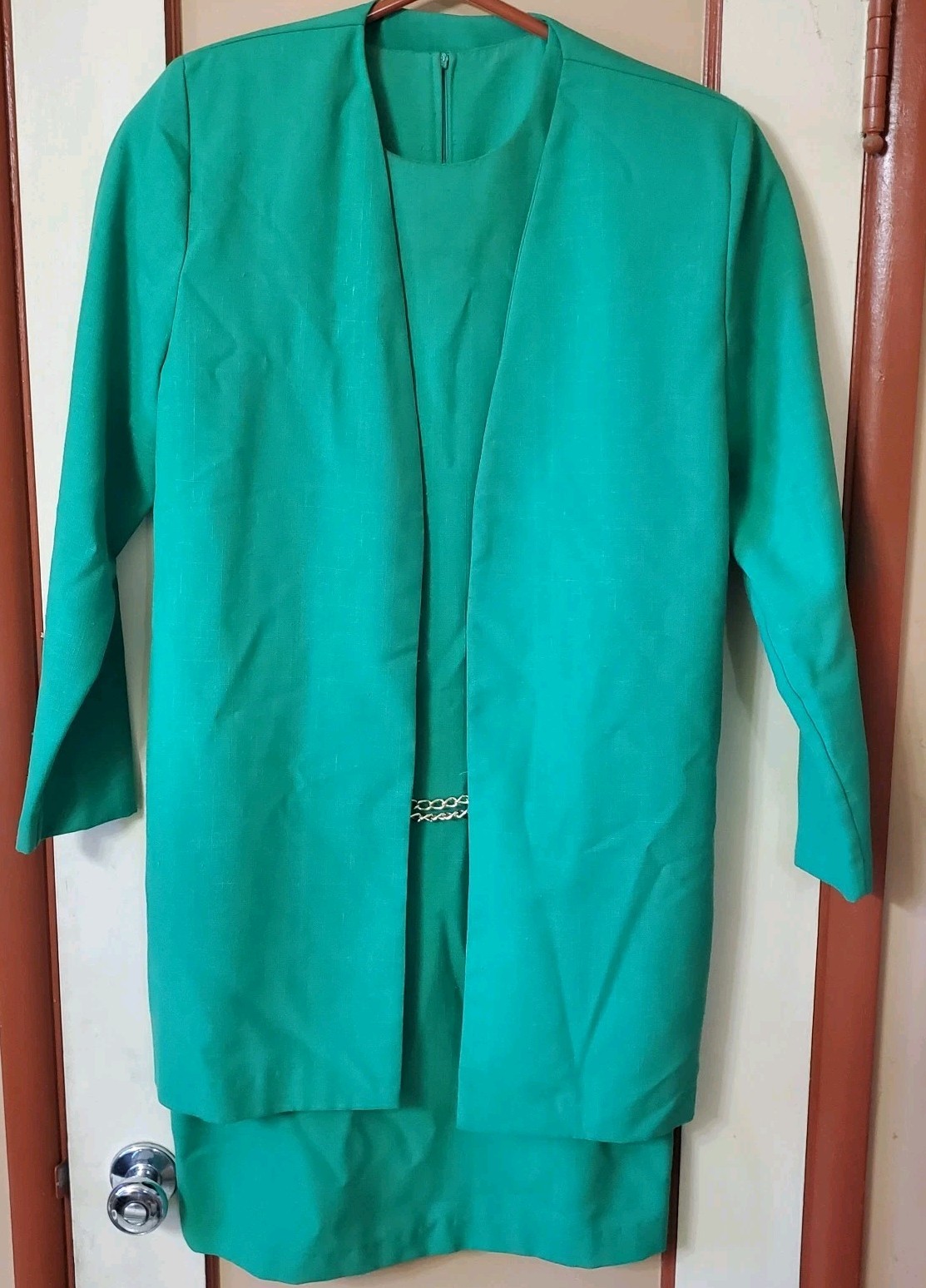 Jessica Howard Petite Women’s 2 Piece Dress with Jacket Silver Size 6