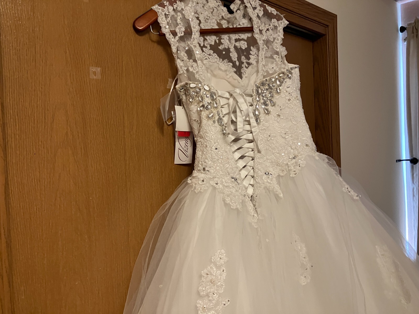 Morilee crystal and tulle wedding ballgown NWT