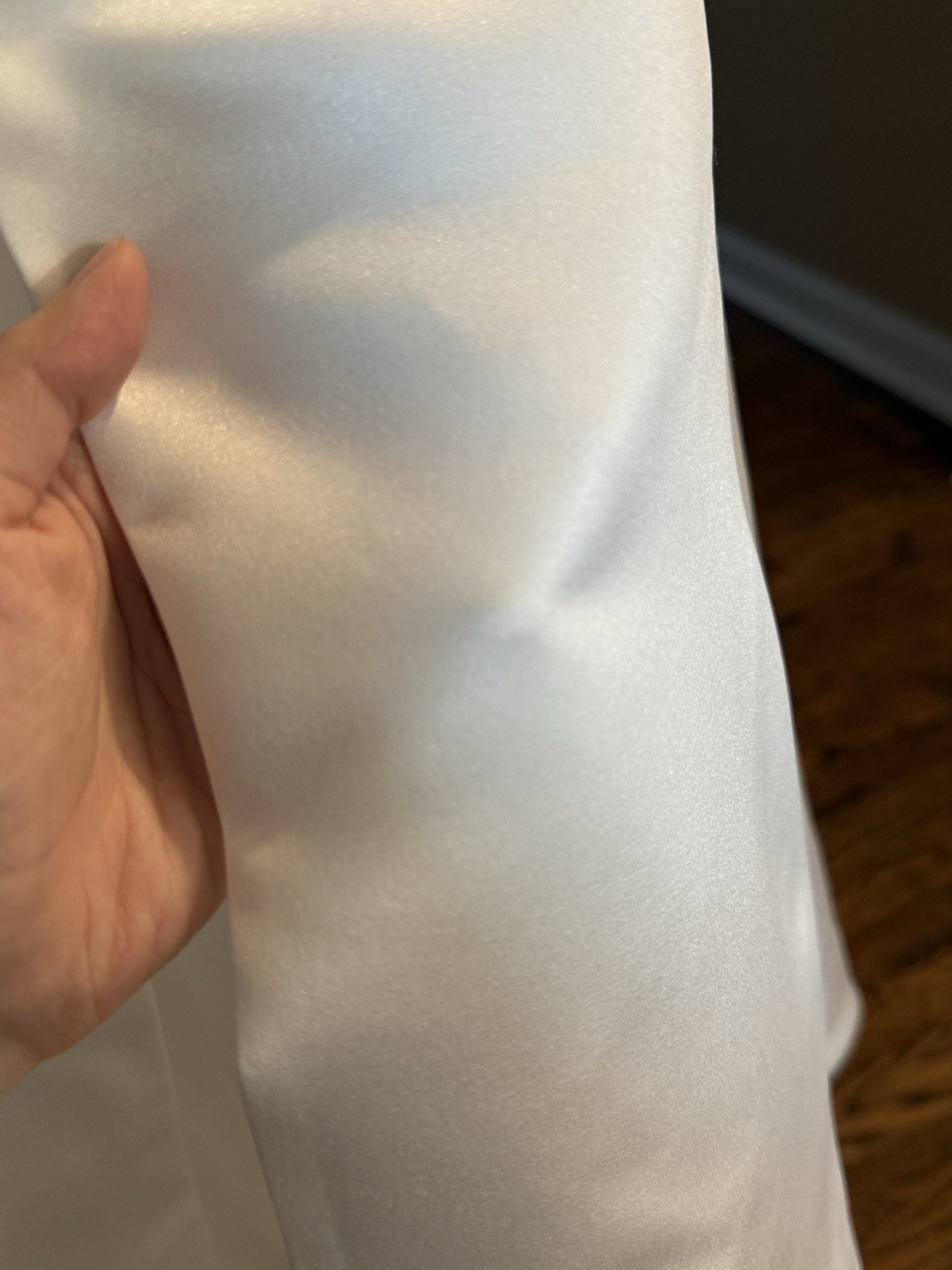 Petite Satin Bridal Gown