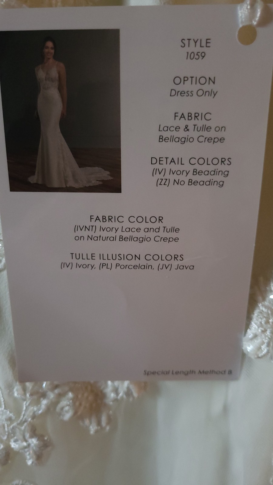 wedding dress size 12 new. Tags still on the dress. Never altered